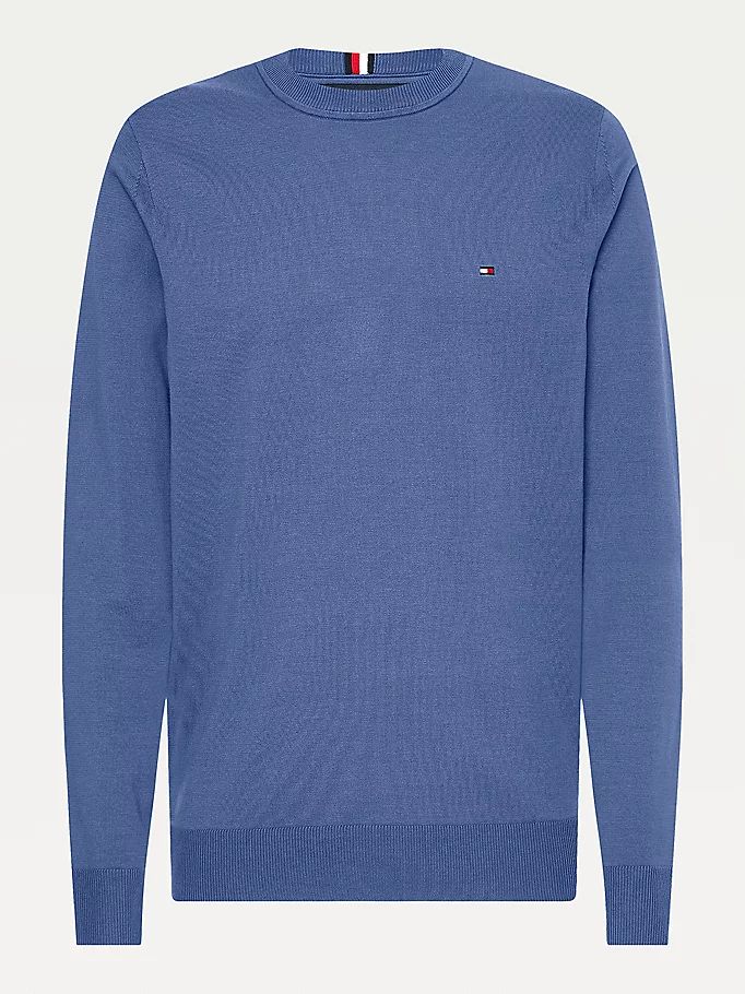 Tommy Hilfiger 1985 Crew Neck Gensere Herre Blå | ABQREK-534