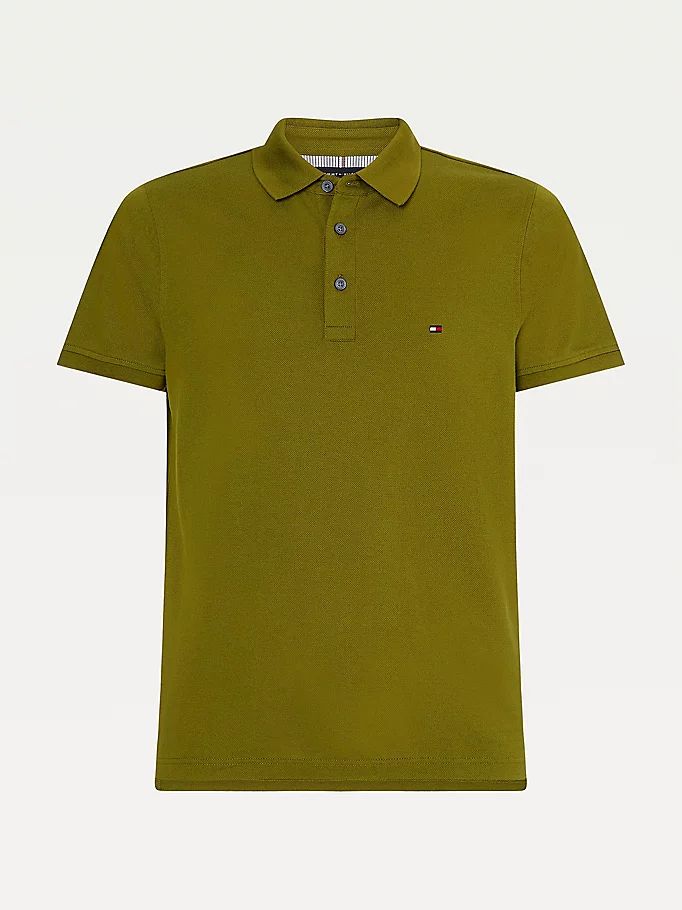 Tommy Hilfiger 1985 Organic Bomull Regular Fit Polo T Skjorte Herre Grønn | LSRKMX-937