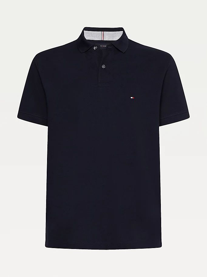 Tommy Hilfiger 1985 Organic Bomull Regular Fit Polo T Skjorte Herre Blå | MHLAQK-516