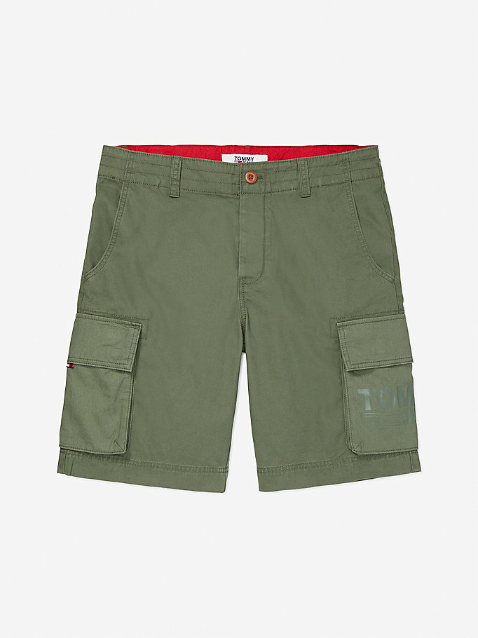 Tommy Hilfiger Adaptive Cargo Shorts Herre Grønn | HNTYOQ-961