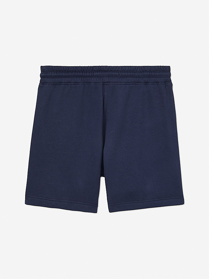 Tommy Hilfiger Adaptive Logo Shorts Dame Blå | LSEPQD-743