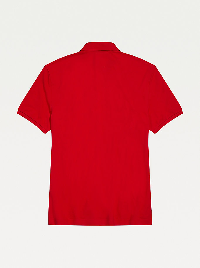 Tommy Hilfiger Adaptive Regular Fit Ivy Polo T Skjorte Herre Rød | LKAWJE-014