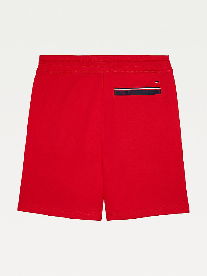 Tommy Hilfiger Adaptive Regular Fit Shorts Herre Rød | UGJOQN-835