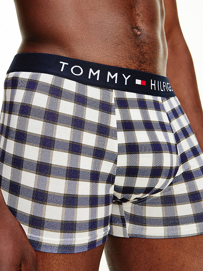 Tommy Hilfiger All-Over Print Bomull Trunks Undertøy Herre Beige | AGLPWE-163