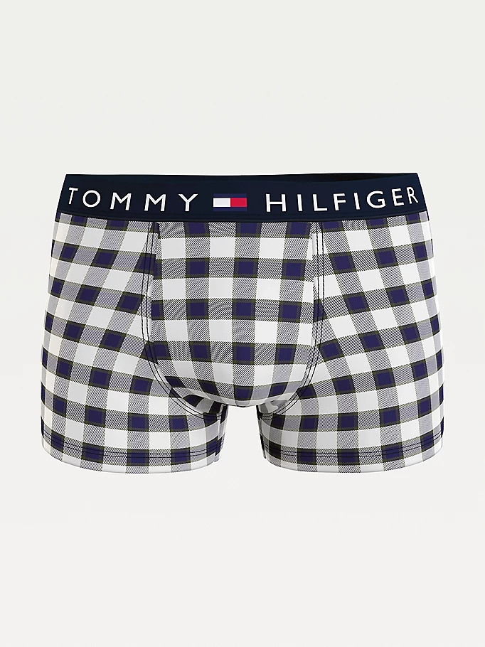 Tommy Hilfiger All-Over Print Bomull Trunks Undertøy Herre Beige | AGLPWE-163