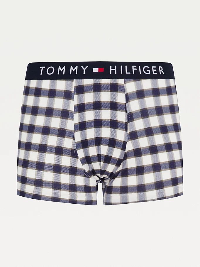 Tommy Hilfiger All-Over Print Bomull Trunks Undertøy Herre Beige | AGLPWE-163