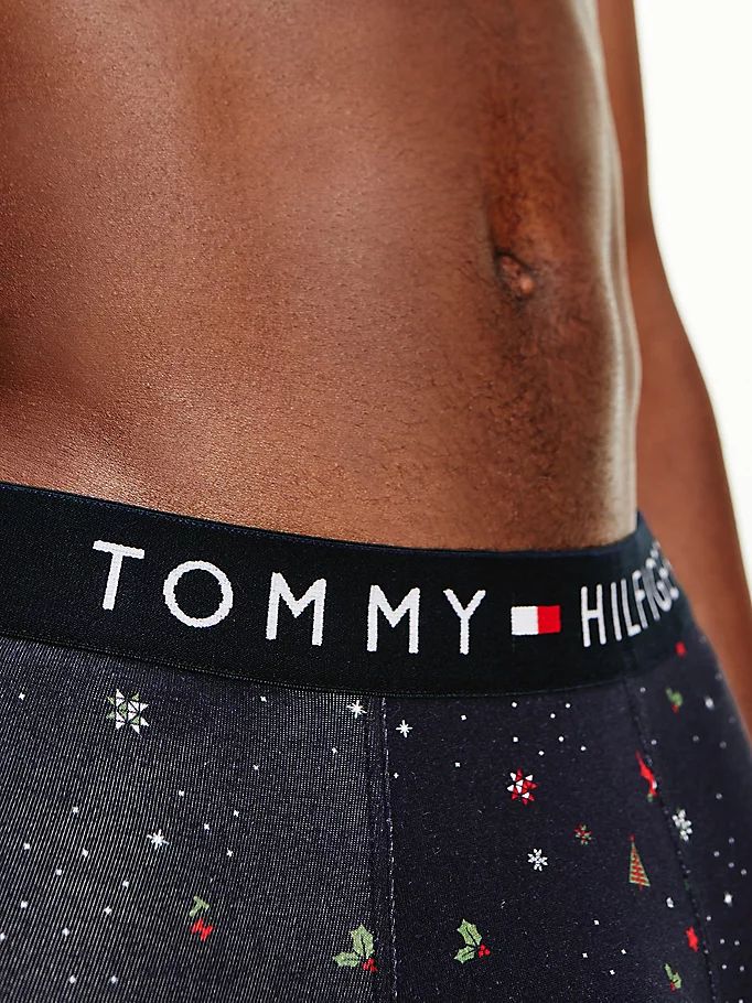 Tommy Hilfiger All-Over Print Bomull Trunks Undertøy Herre Beige | KOESTX-140