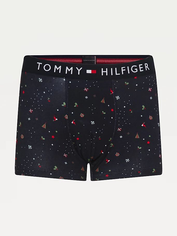 Tommy Hilfiger All-Over Print Bomull Trunks Undertøy Herre Beige | KOESTX-140