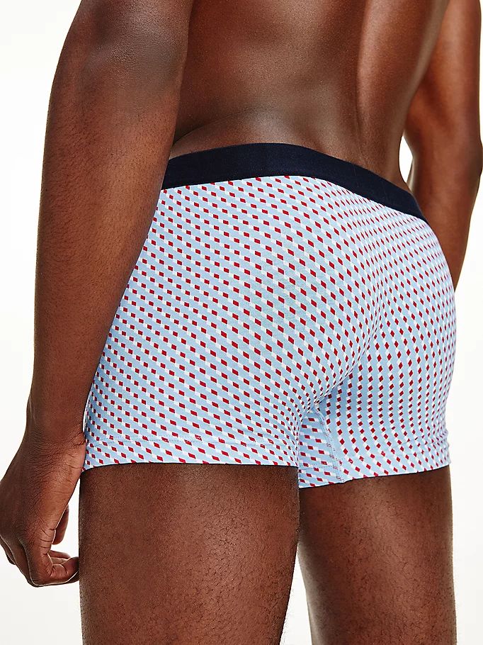 Tommy Hilfiger All-Over Print Bomull Trunks Undertøy Herre Beige | QTEOPX-672