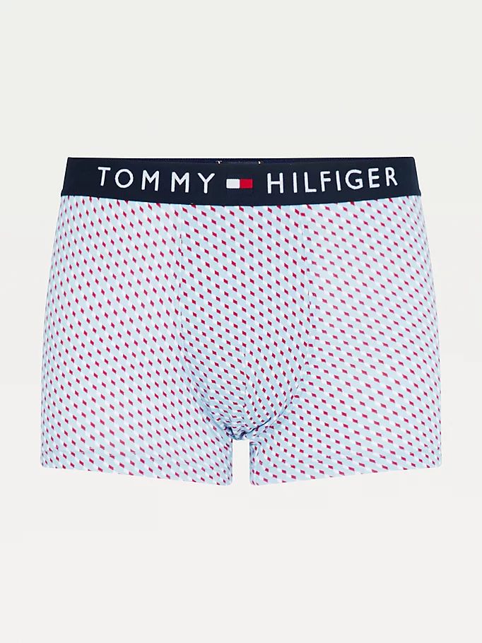 Tommy Hilfiger All-Over Print Bomull Trunks Undertøy Herre Beige | QTEOPX-672