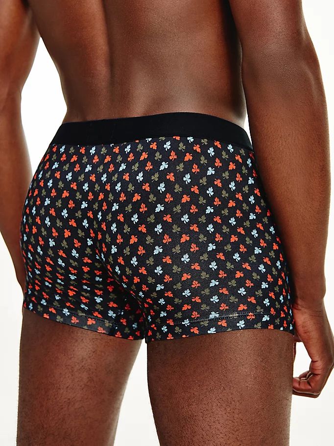 Tommy Hilfiger All-Over Print Bomull Trunks Undertøy Herre Beige | RGYZUO-809