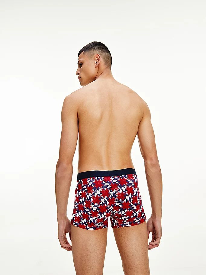 Tommy Hilfiger All-Over Print Bomull Trunks Undertøy Herre Beige | SVBURO-705