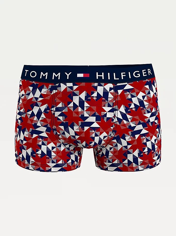 Tommy Hilfiger All-Over Print Bomull Trunks Undertøy Herre Beige | SVBURO-705