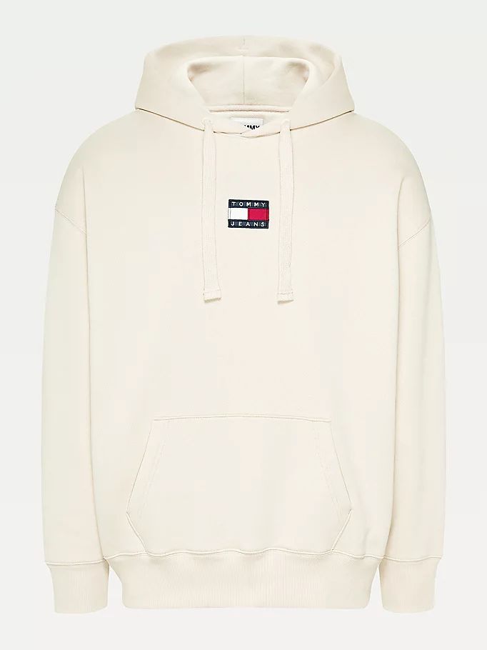 Tommy Hilfiger Badge Hettegensere Herre Beige | MGXASV-321