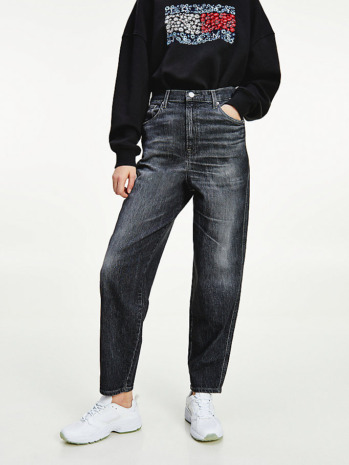 Tommy Hilfiger Callie High Rise Balloon Jeans Dame Blå | HCZAKB-850