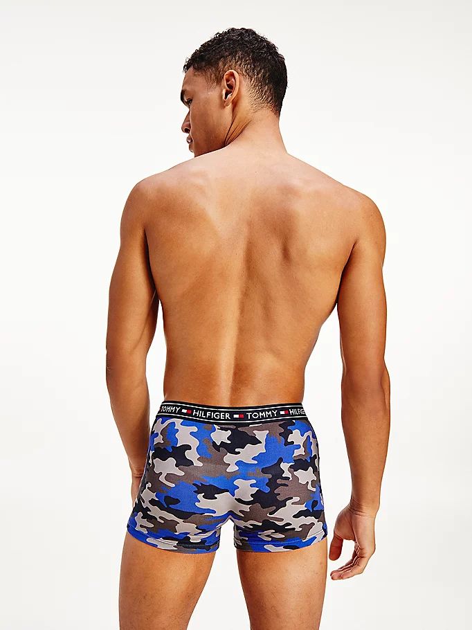 Tommy Hilfiger Camouflage Print Trunks Undertøy Herre Lilla | BGXQDH-897