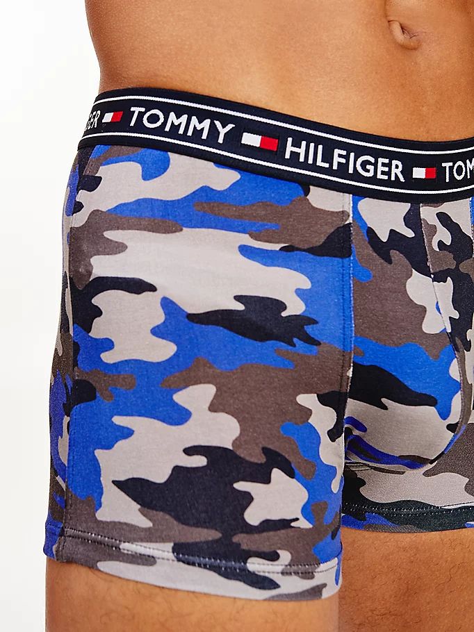 Tommy Hilfiger Camouflage Print Trunks Undertøy Herre Lilla | BGXQDH-897