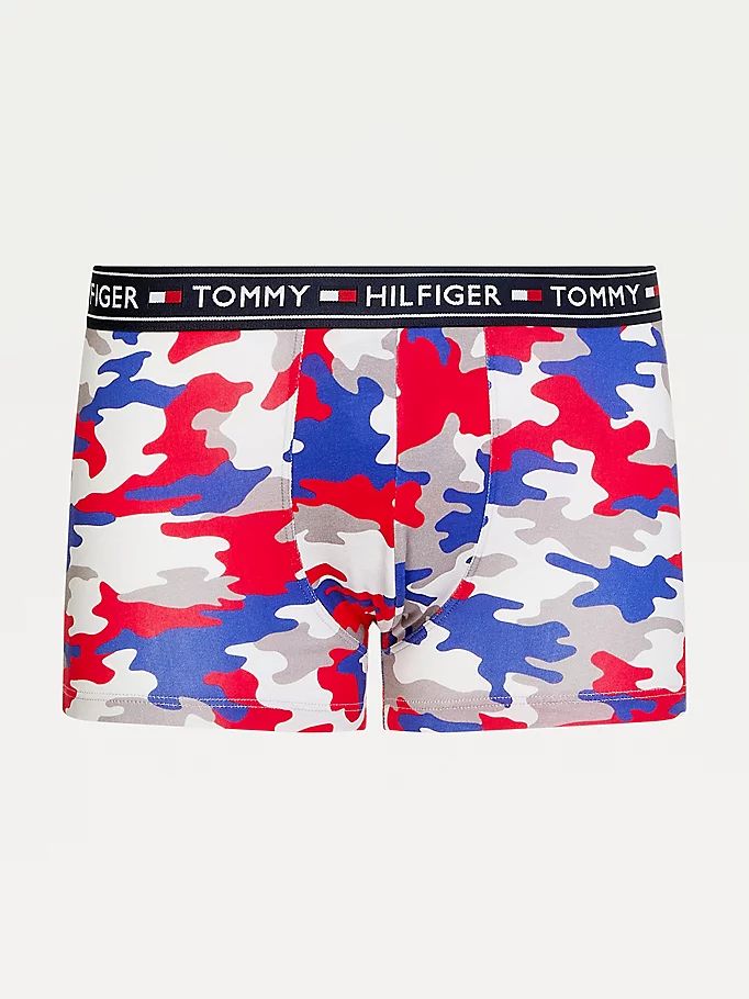 Tommy Hilfiger Camouflage Print Trunks Undertøy Herre Grønn | XUOKFQ-032