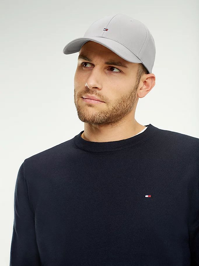 Tommy Hilfiger Classic Baseball Hatt Herre Grå | HZVITN-378