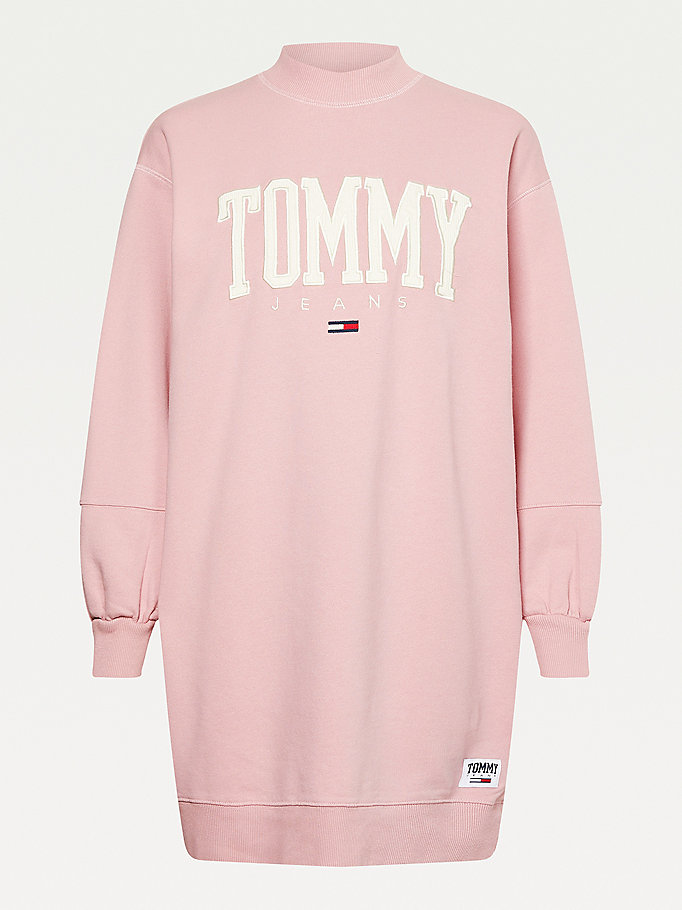 Tommy Hilfiger College Kjoler Dame Rosa | QOYSCB-405