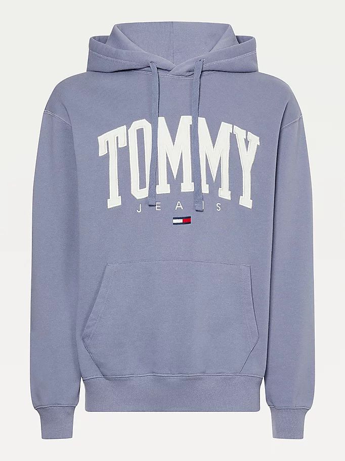 Tommy Hilfiger College Logo Hettegensere Herre Lilla | FDROKJ-619