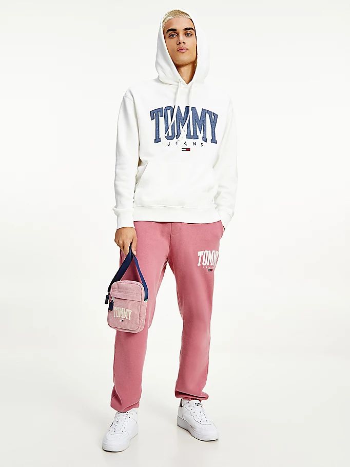 Tommy Hilfiger College Logo Hettegensere Herre Hvite | OAYTEH-406