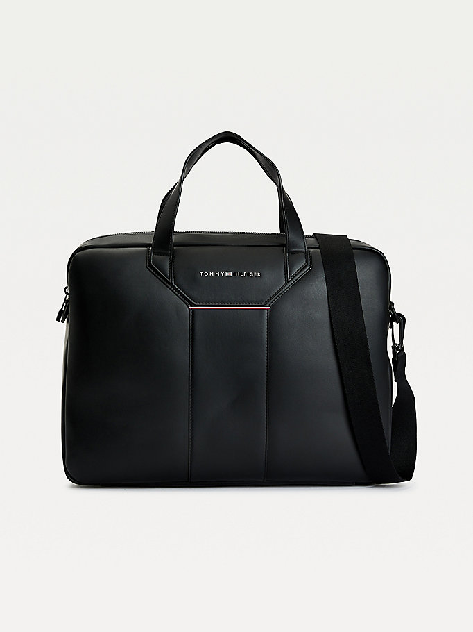 Tommy Hilfiger Commuter Laptop Veske Herre Svarte | MKHXLO-794