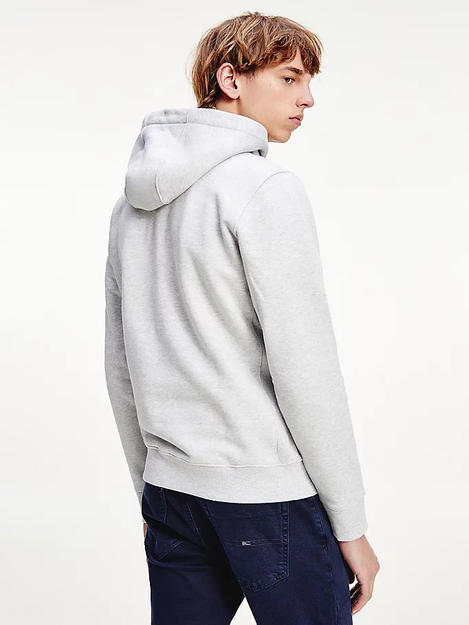 Tommy Hilfiger Crew Neck Textured Hettegensere Herre Grå | EWHPJR-613