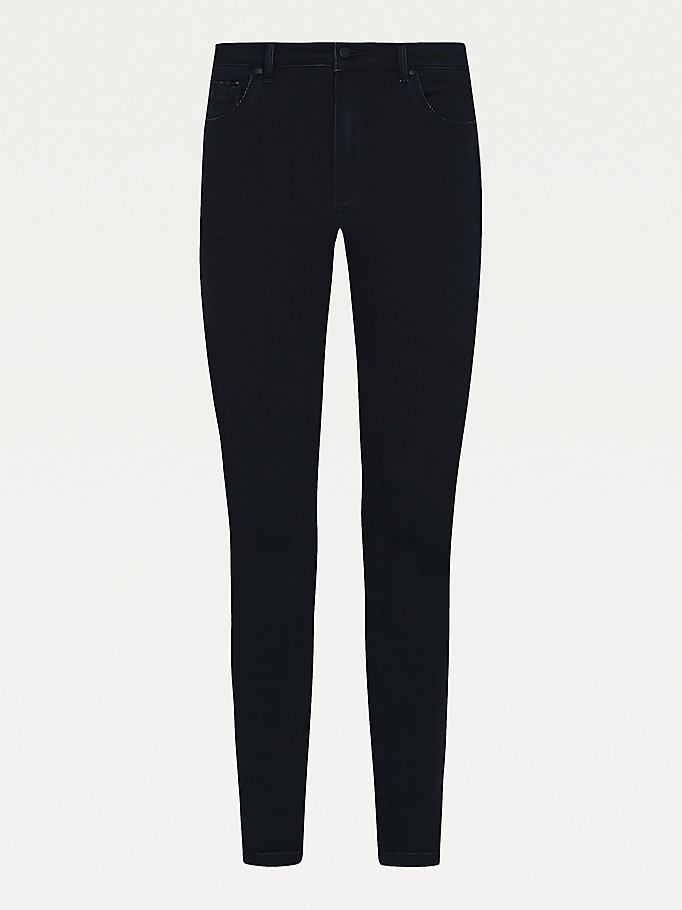 Tommy Hilfiger Curve Harlem High Rise Ultra Skinny Jeans Dame Svarte | YZODBS-501