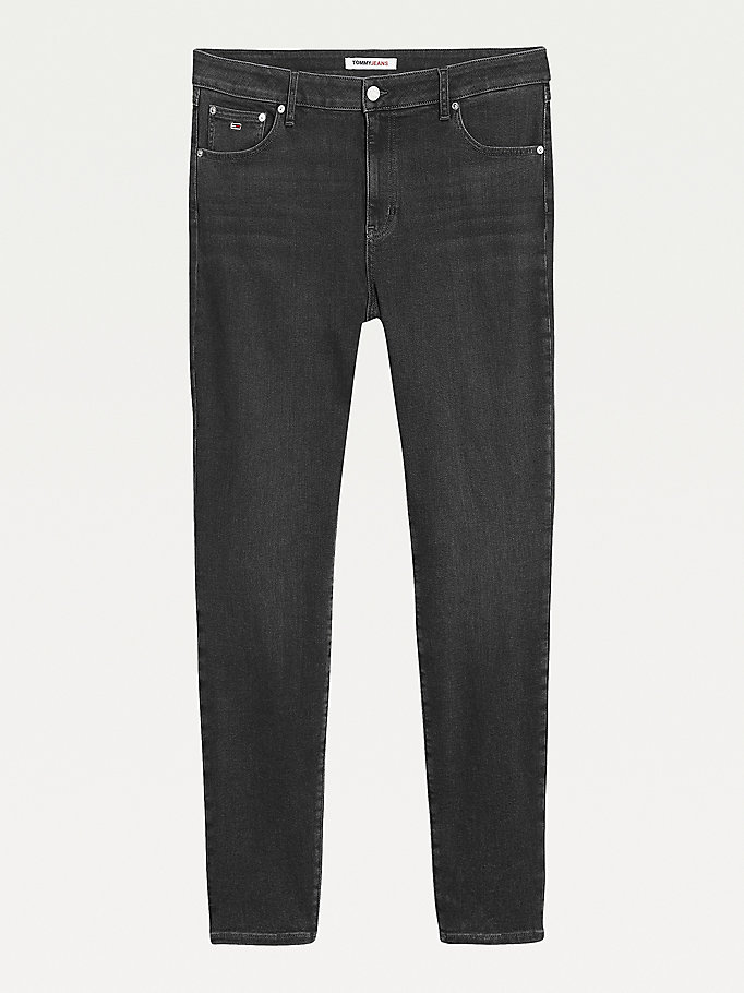 Tommy Hilfiger Curve Melany Ultra High Rise Super Skinny Jeans Dame Blå | KBTSWU-618