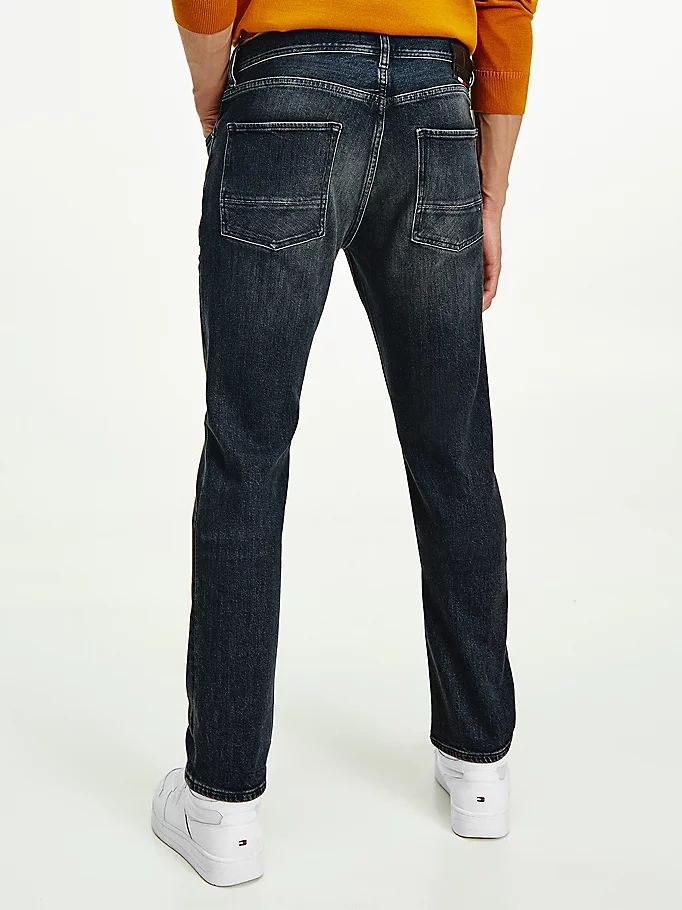 Tommy Hilfiger Denton Straight Jeans Herre Blå | CHWNSA-709