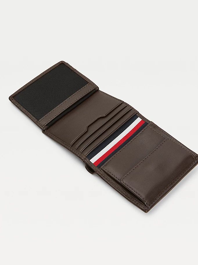 Tommy Hilfiger Downtown Lær Trifold Lommebok Herre Brune | HWYDGZ-076