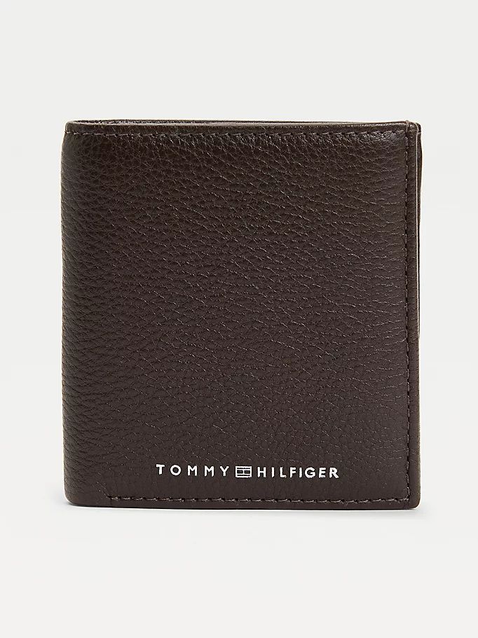 Tommy Hilfiger Downtown Lær Trifold Lommebok Herre Brune | HWYDGZ-076