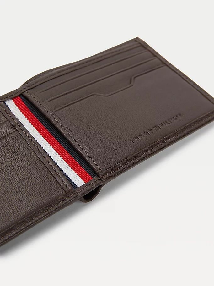 Tommy Hilfiger Downtown Small Lær Card Lommebok Herre Brune | EKAMGY-591