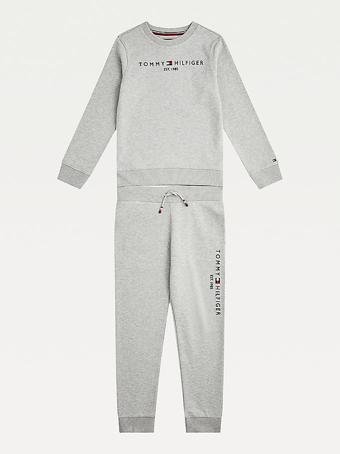 Tommy Hilfiger Essential And Set Joggers Gutt Grå | HAEIVQ-132