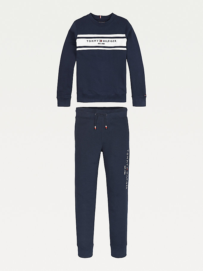 Tommy Hilfiger Essential And Set Joggers Gutt Blå | TXSLGU-168