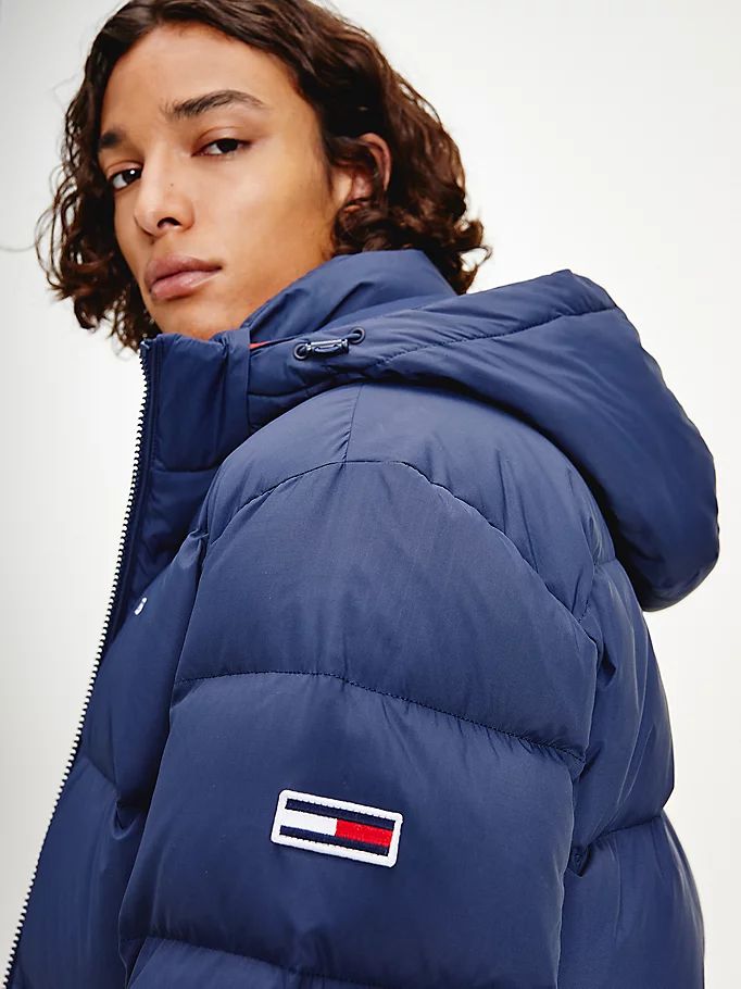 Tommy Hilfiger Essential Down Jakke Herre Blå | GMPIOR-615