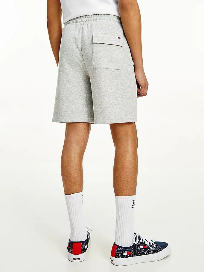 Tommy Hilfiger Essential Logo Drawstring Shorts Herre Grå | VDBTOA-490