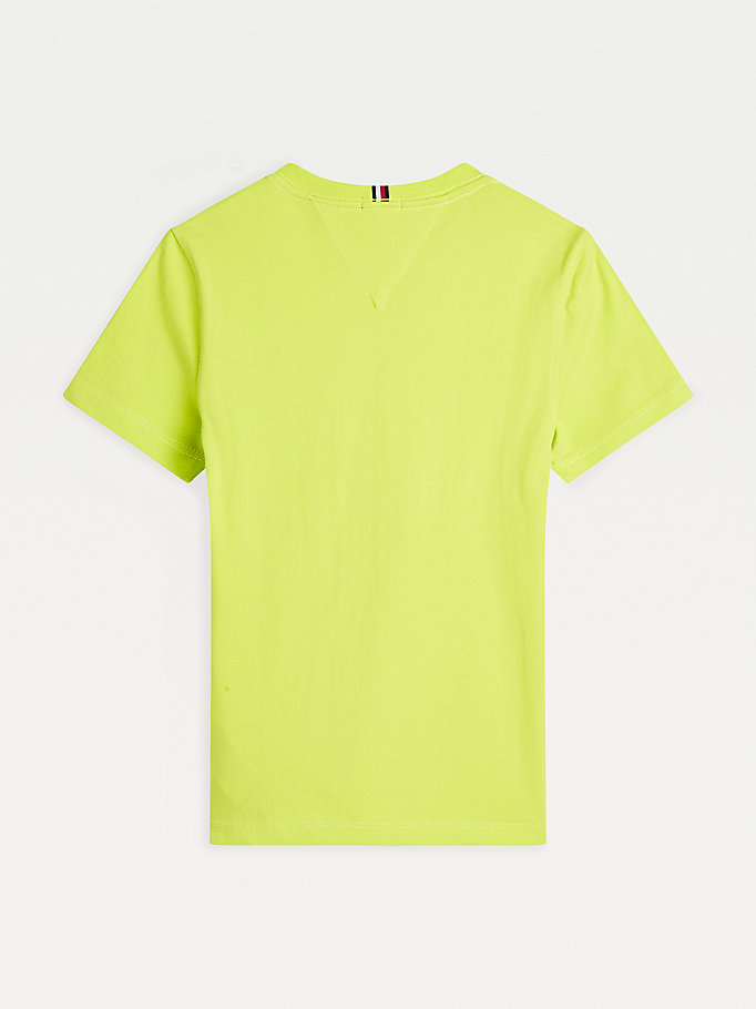 Tommy Hilfiger Essential Organic Bomull Knit Tee T-skjorte Gutt Grønn | MAVGUH-047