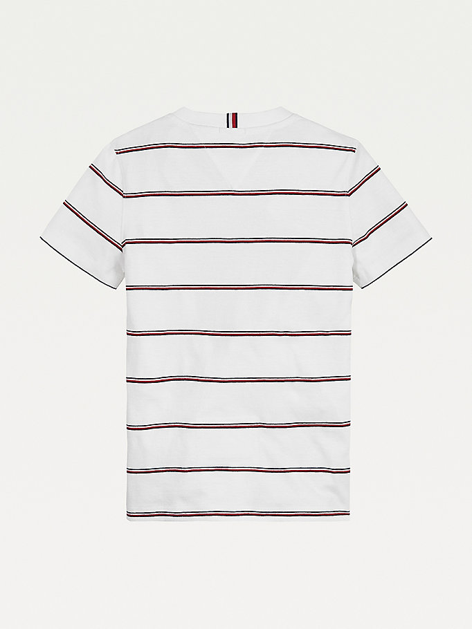 Tommy Hilfiger Essential Organic Bomull T-skjorte Gutt Hvite | OJLZKI-342