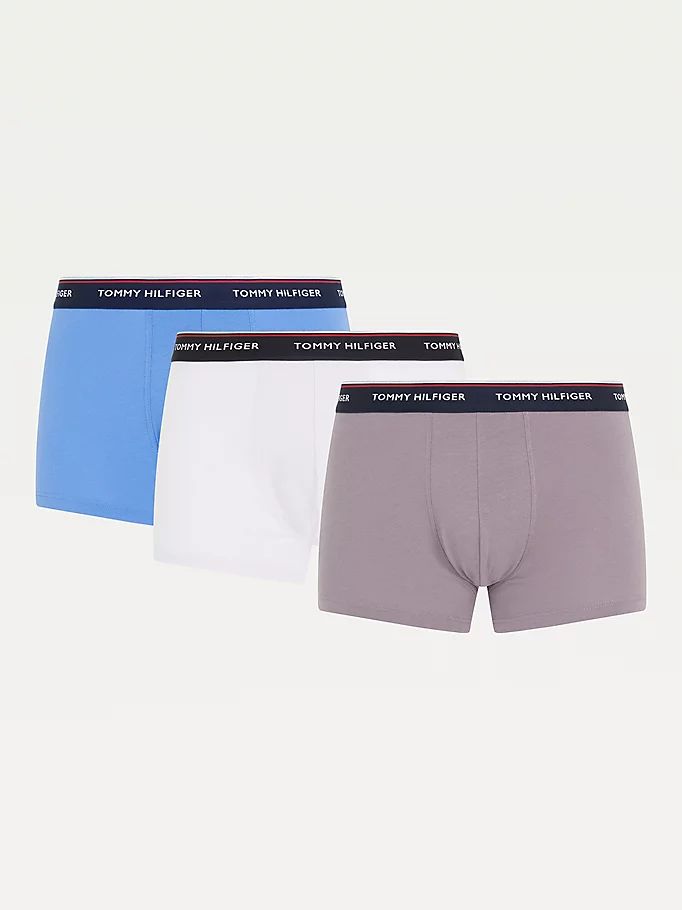 Tommy Hilfiger Exclusive 3-Pack Organic Bomull Trunks Undertøy Herre Rosa | PMZIHG-290