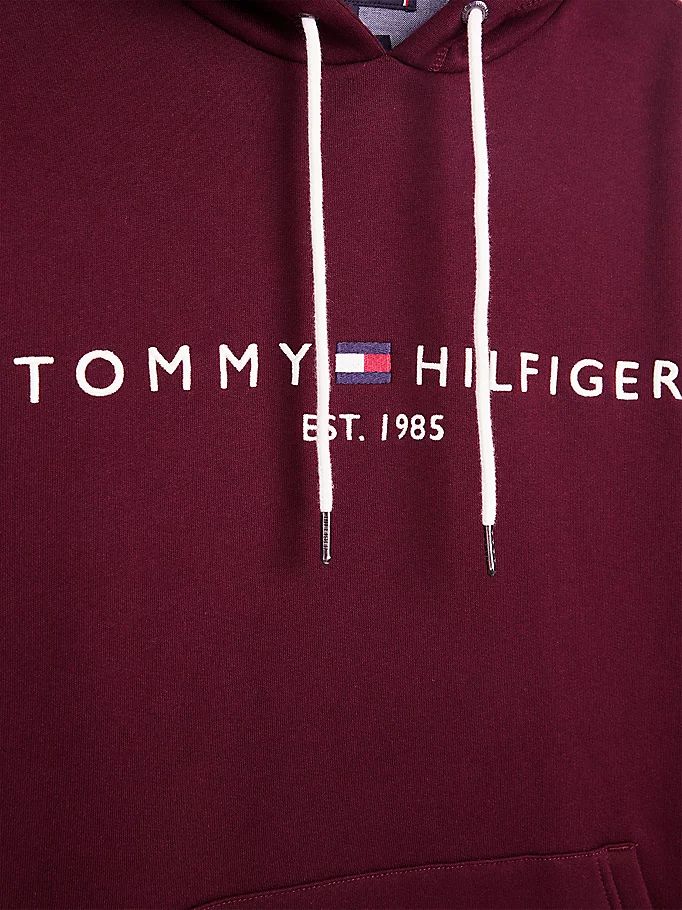 Tommy Hilfiger Exclusive Logo Hettegensere Herre Rød | AYRQPN-526