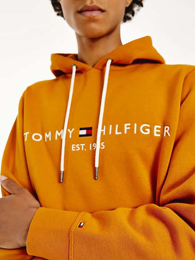 Tommy Hilfiger Exclusive Logo Hettegensere Herre Gull | GHNYOT-269