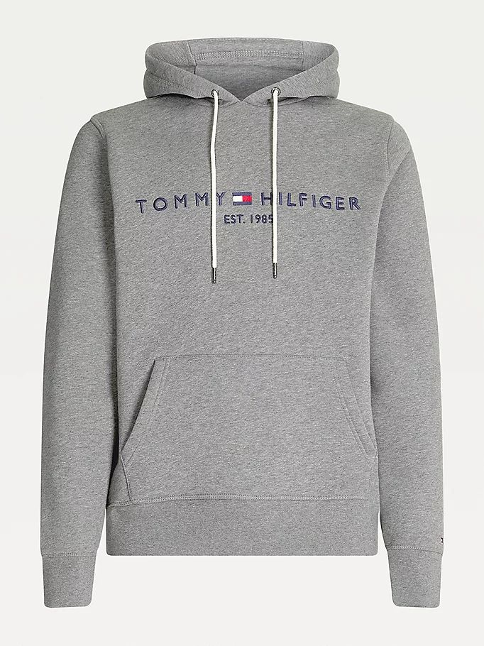 Tommy Hilfiger Exclusive Logo Hettegensere Herre Grå | HJAVBM-478