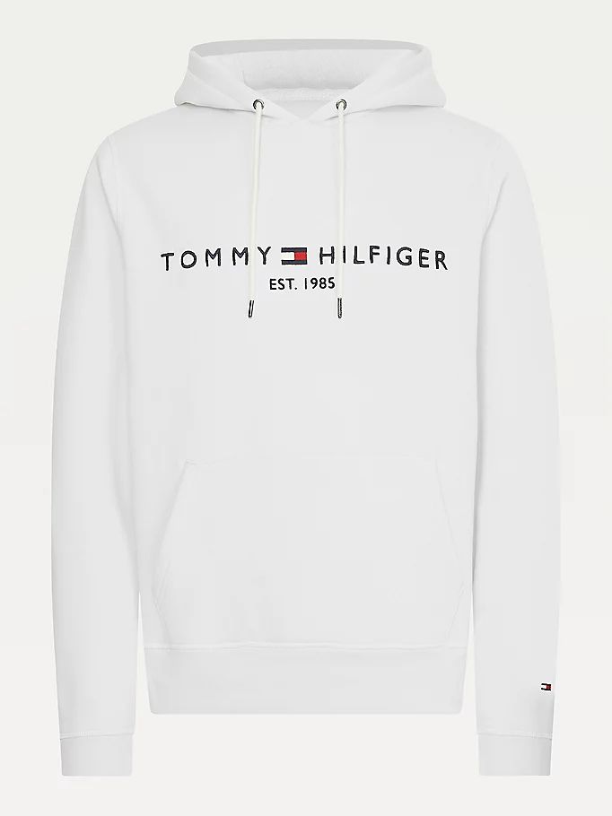 Tommy Hilfiger Exclusive Logo Hettegensere Herre Hvite | XSRGUO-829