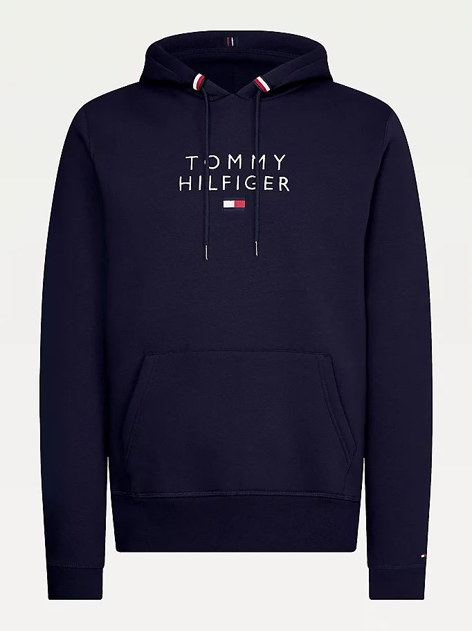 Tommy Hilfiger Flag Logo Embroidery Hettegensere Herre Blå | BCWLJX-790