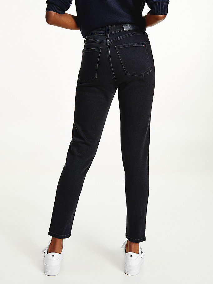 Tommy Hilfiger Gramercy High Rise Jeans Dame Blå | PGWLSF-384