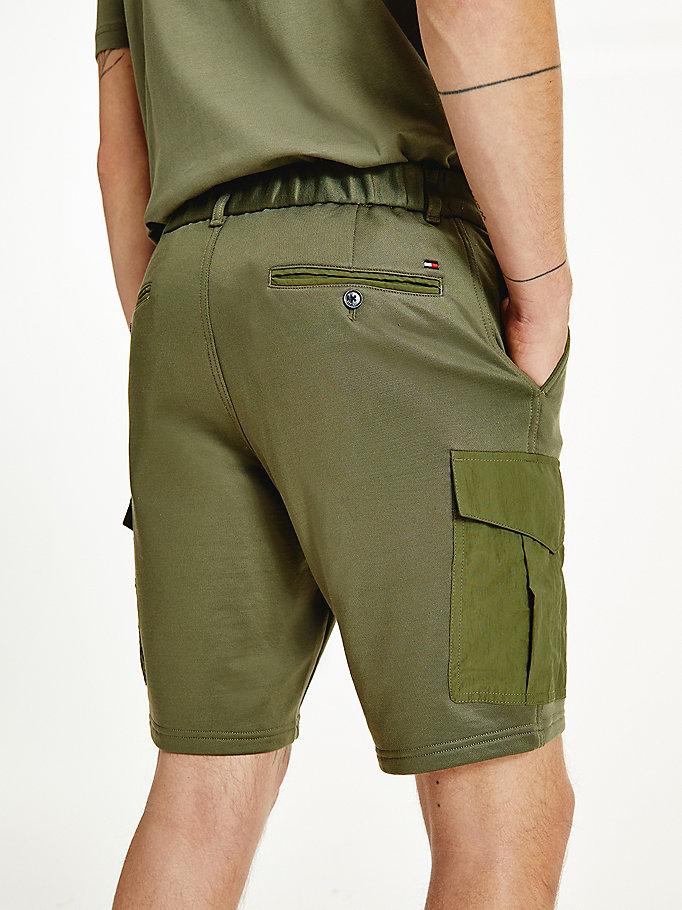 Tommy Hilfiger Harlem Relaxed Fit Cargo Shorts Herre Grønn | XARQNB-349