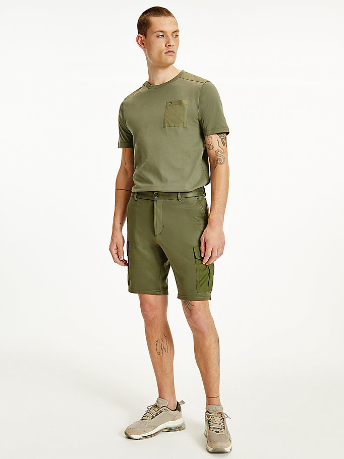 Tommy Hilfiger Harlem Relaxed Fit Cargo Shorts Herre Grønn | XARQNB-349