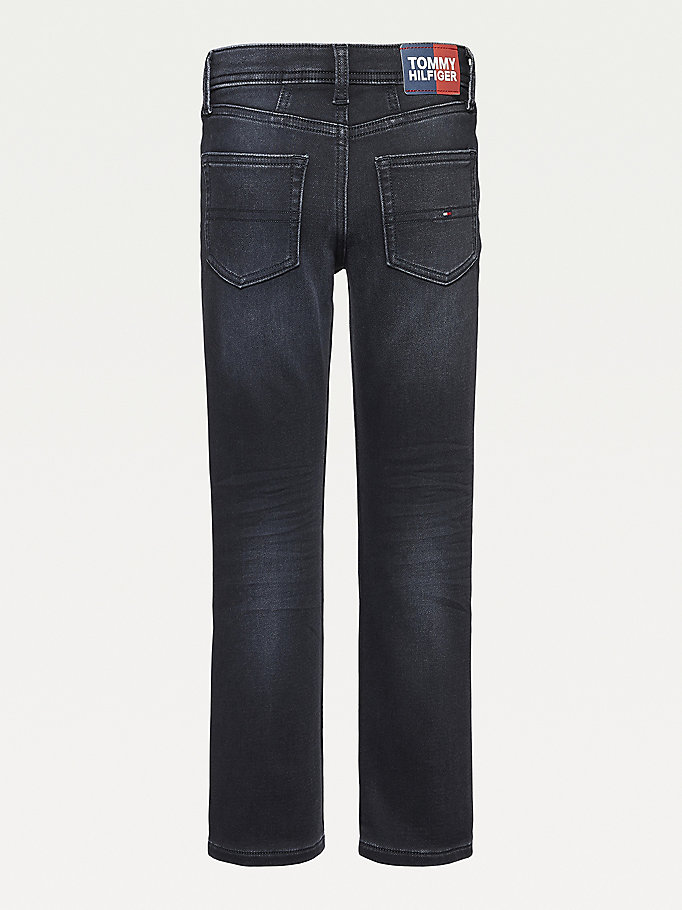 Tommy Hilfiger Harper Faded Jeans Jente Blå | SJZUDT-981